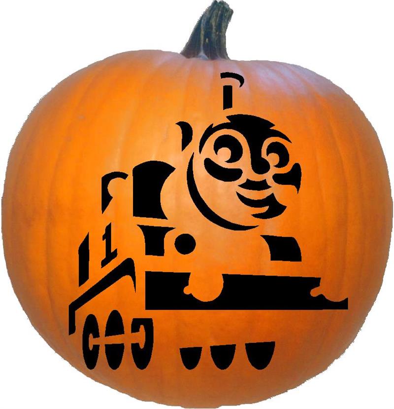 Printable Thomas The Train Pumpkin Template Free Templates Printable