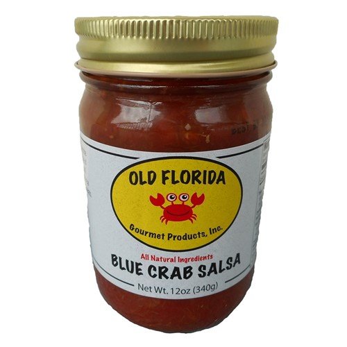 12 oz. Old Florida Gourmet Blue Crab Mild Salsa
