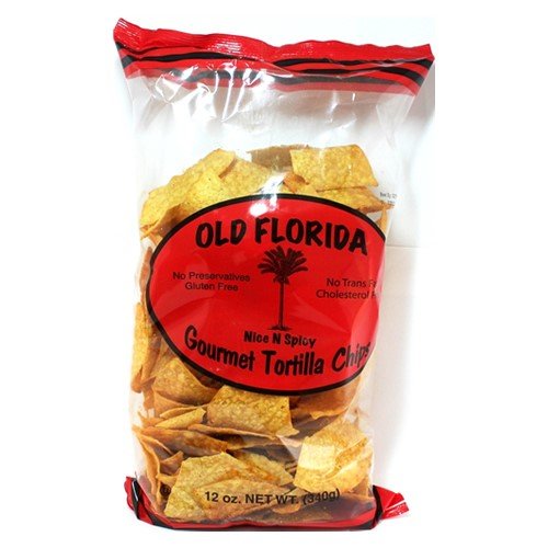 12 oz. Old Florida Gourmet Nice N Spicy Tortilla Chips