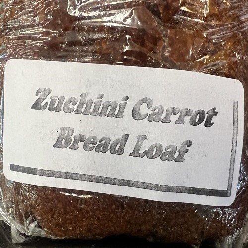 16 oz. Alessi Bakery Zucchini Carrot Bread Loaf