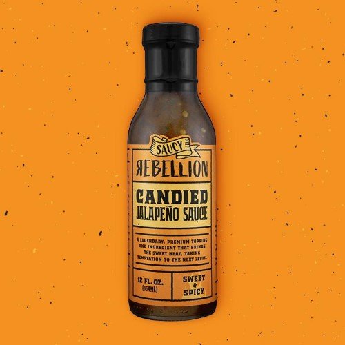 12 oz. Saucy Rebellion Candied Jalapeno Sauce