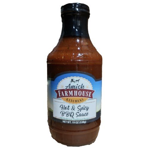 19 oz. Amish Farmhouse Kitchens Hot and Spicy BBQ Sauce
