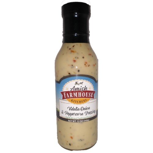 12 oz. Amish Farmhouse Kitchens Vidalia Onion Peppercorn Dressing