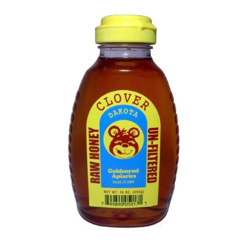 1 lb. Goldenrod Apiaries Clover Honey