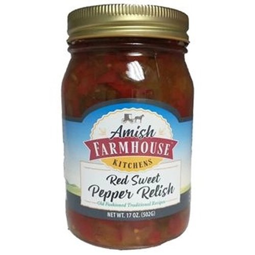 16 oz. Amish Farmhouse Kitchens Red Sweet Pepper Relish