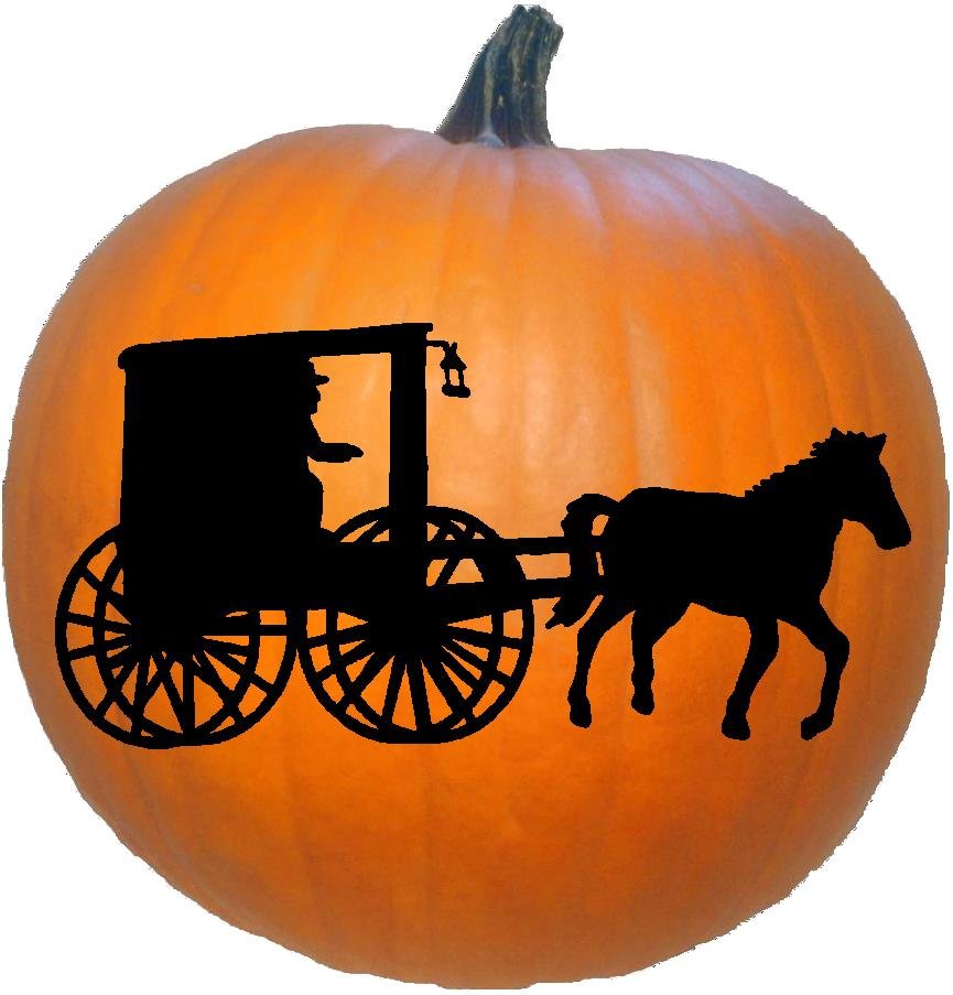 Happy Thanksgiving Horse & Wagon